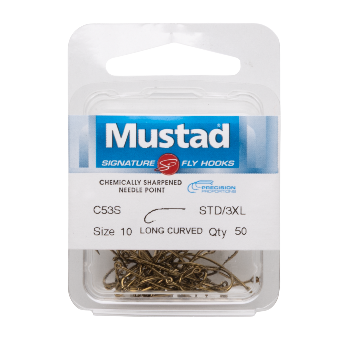 Mustad Long Curved Hook