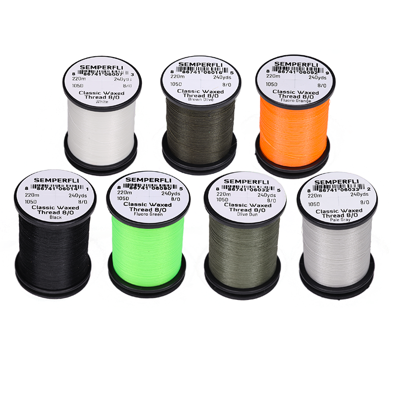 SEMPERFLI 8/0 Waxed Thread