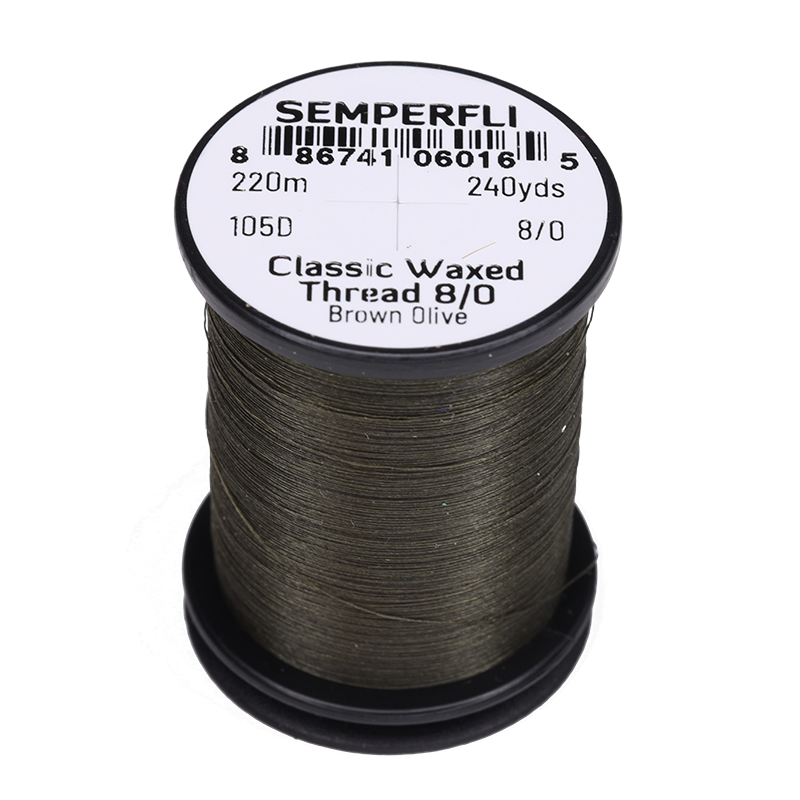 SEMPERFLI 8/0 Waxed Thread