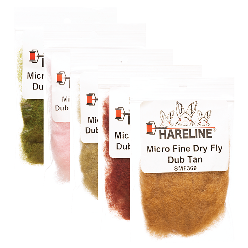 Hareline Micro Fine Dry Fly Dubbing