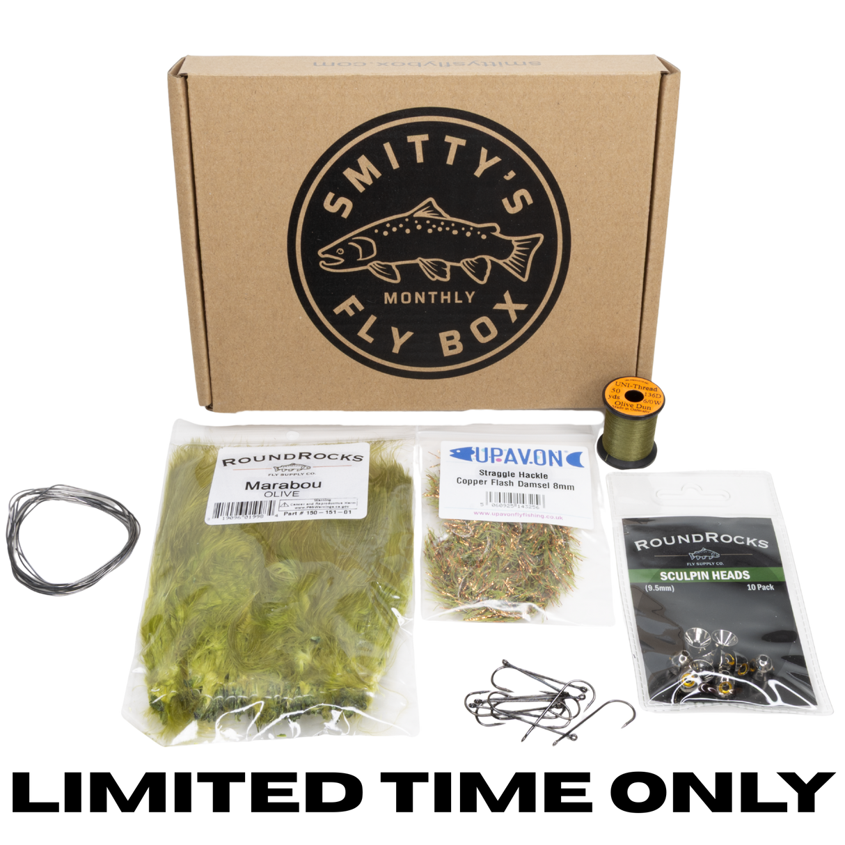 Straggle Bugger - Tying Bundle