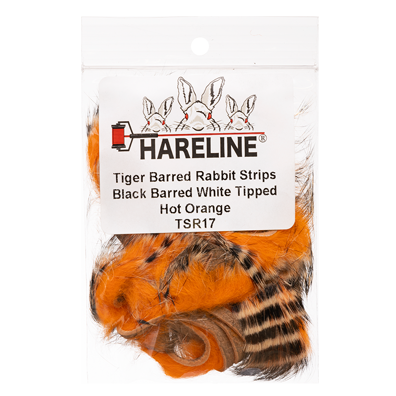 Hareline Tiger Barred Rabbit Strips