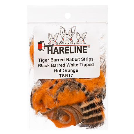 Hareline Tiger Barred Rabbit Strips