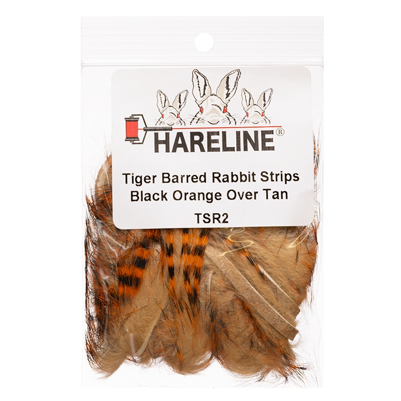 Hareline Tiger Barred Rabbit Strips