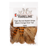 Hareline Tiger Barred Rabbit Strips