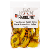 Hareline Tiger Barred Rabbit Strips