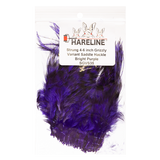 Hareline Strung Grizzly Saddle Hackle 4-6 Inch