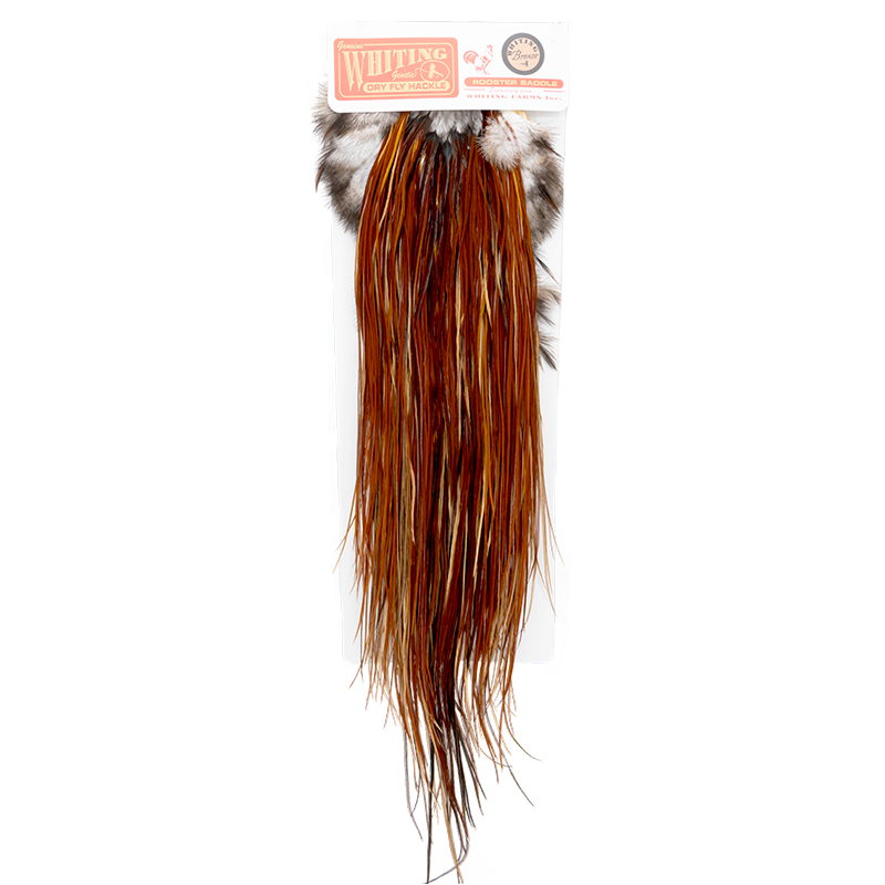 Whiting Rooster Saddle - Bronze Grade – Smitty's Fly Box Whiting Rooster Saddle - Bronze Grade – Smitty's Fly Box