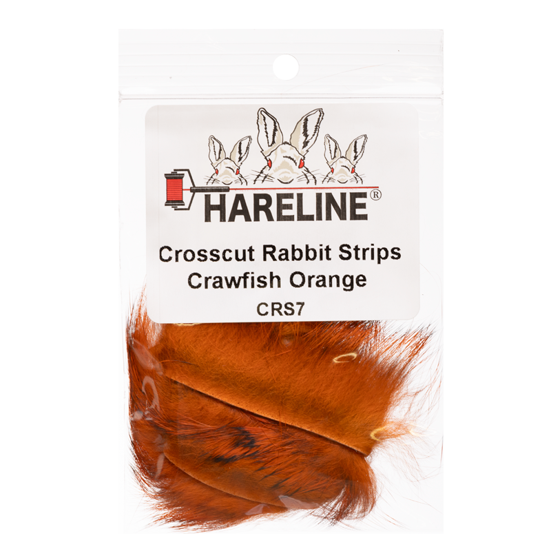 Hareline Cross-cut Rabbit Strips