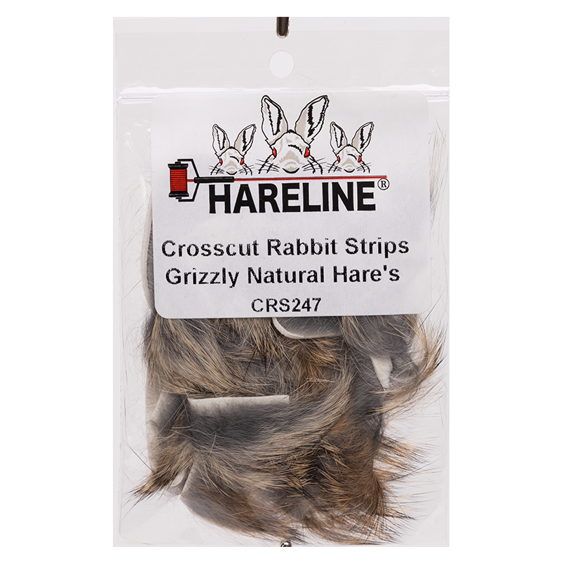 Hareline Cross-cut Rabbit Strips