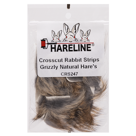 Hareline Cross-cut Rabbit Strips