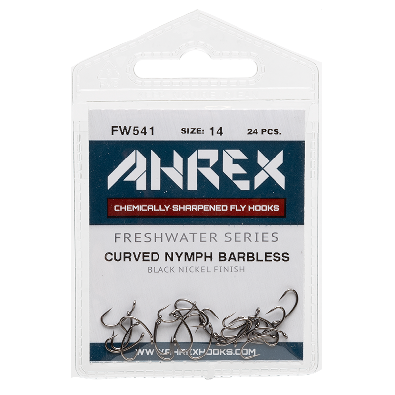 Ahrex Freshwater Series Curved Nymph Barbless