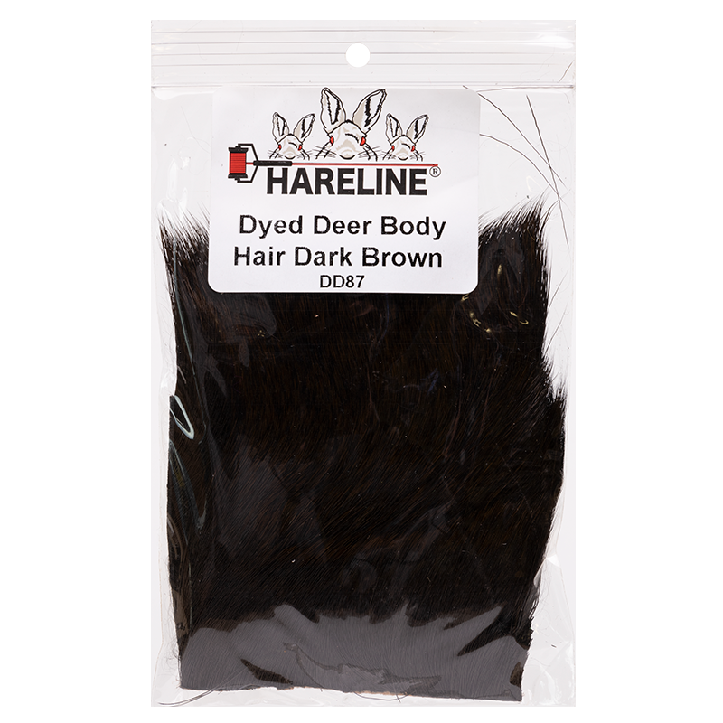 Hareline Dyed Deer Body Hair