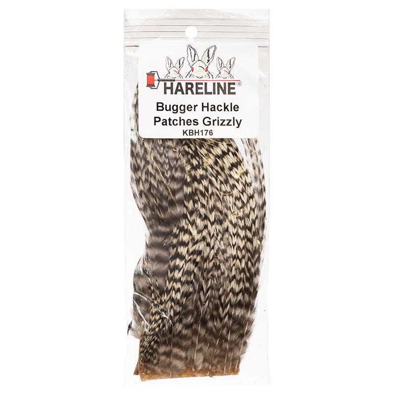 Hareline Bugger Hackle Patch