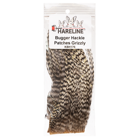 Hareline Bugger Hackle Patch