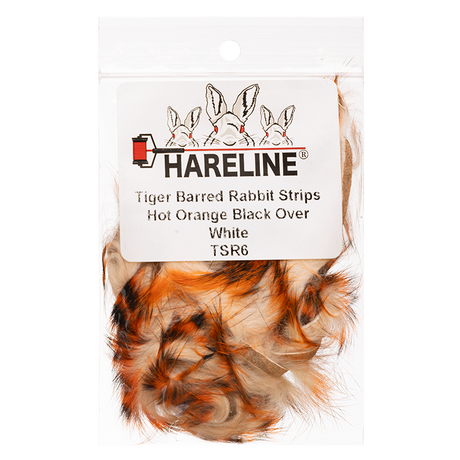 Hareline Tiger Barred Rabbit Strips