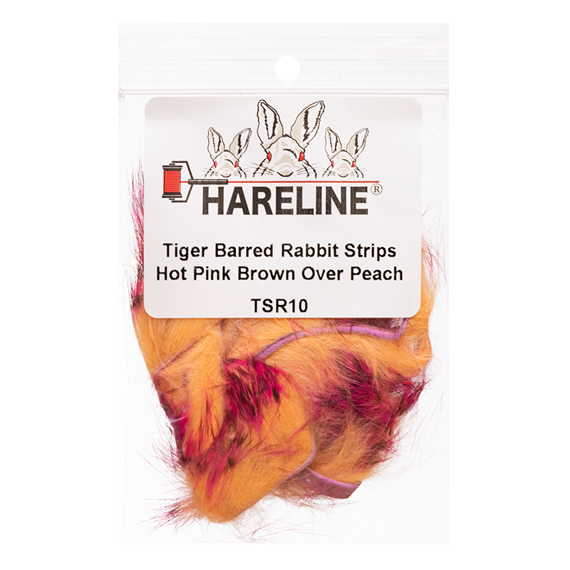 Hareline Tiger Barred Rabbit Strips