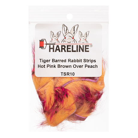 Hareline Tiger Barred Rabbit Strips