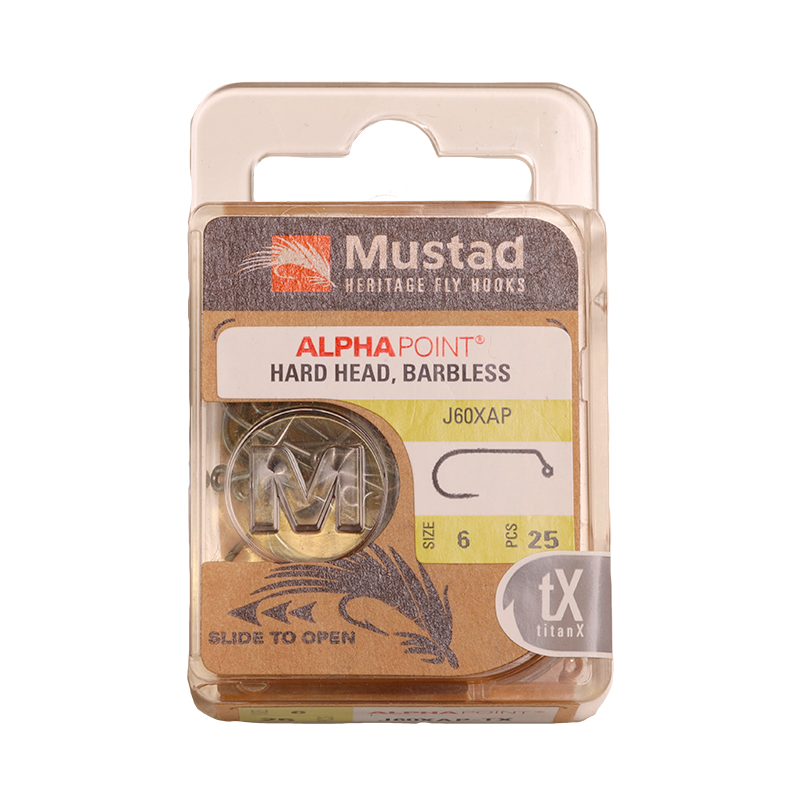 Mustad Barbless Hard Head Hooks – Smitty's Fly Box