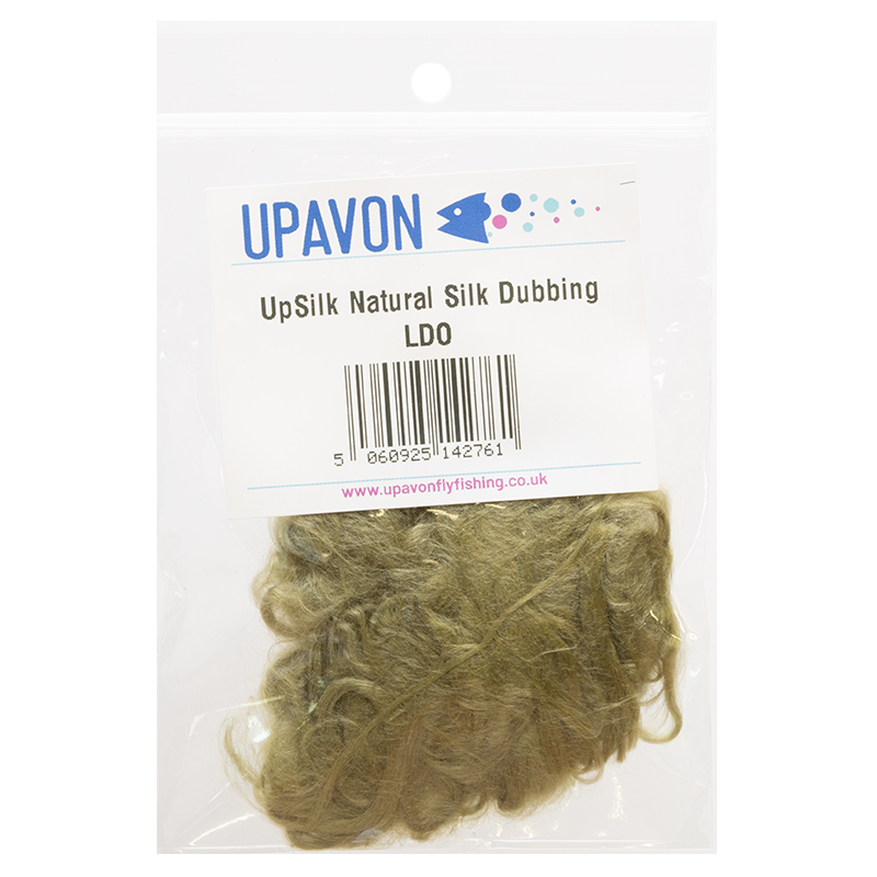 Upavon UpSilk Natural Silk Dubbing