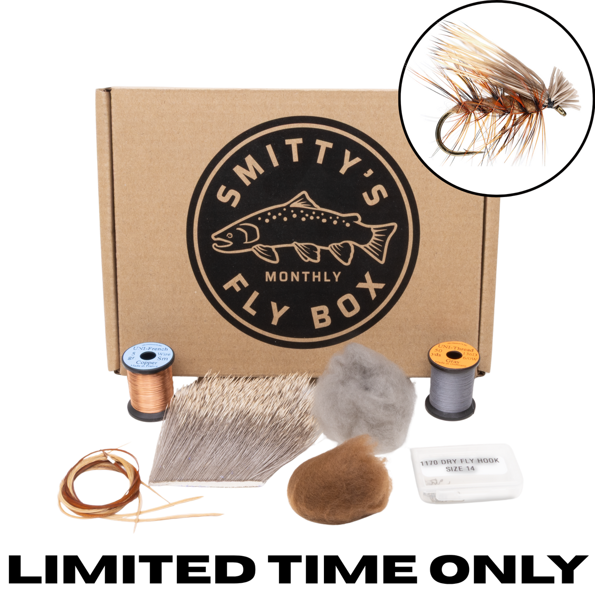 Elk Hair Caddis - Tying Bundle