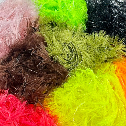 Pure Color Straggle Hackle