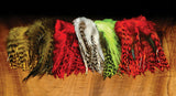 Hareline Strung Grizzly Saddle Hackle 4-6 Inch