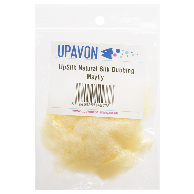 Upavon UpSilk Natural Silk Dubbing