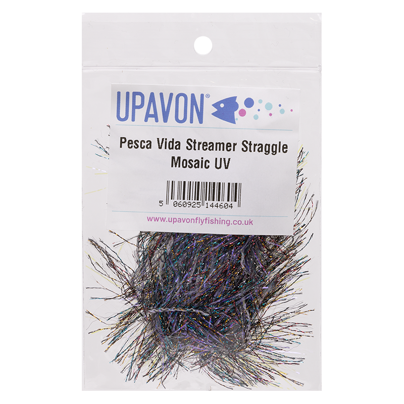 Upavon Metallic UV Straggle Hackle