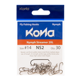 Kona Nymph Streamer 2XL Hooks