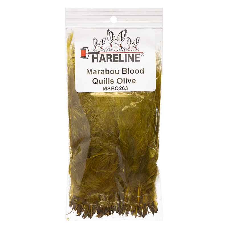 Hareline Marabou Blood Quills