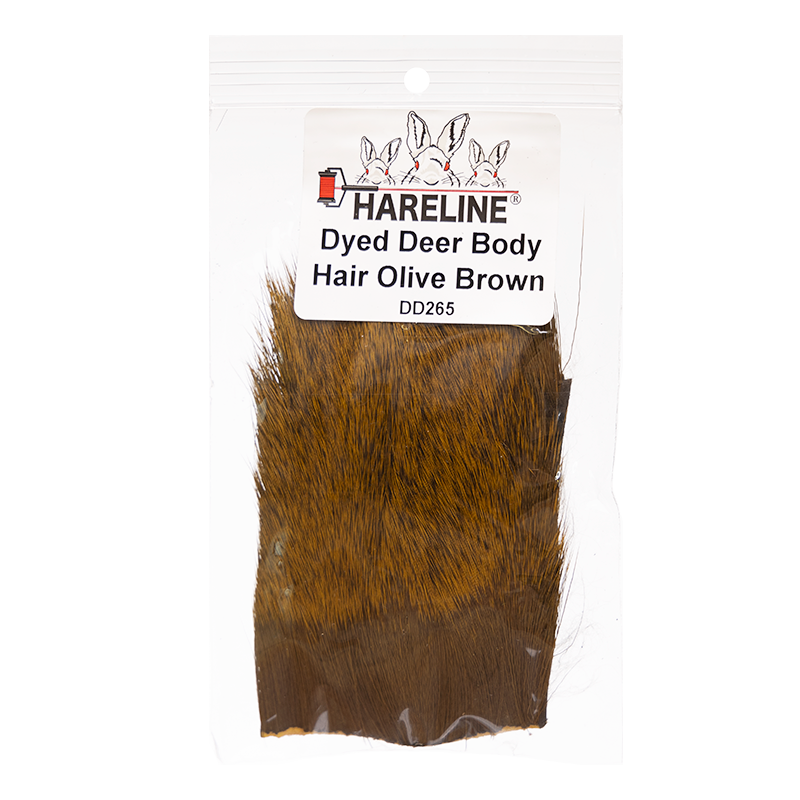 Hareline Dyed Deer Body Hair