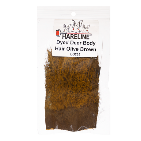 Hareline Dyed Deer Body Hair