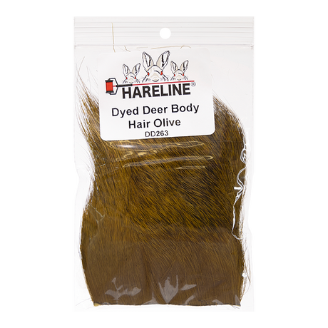 Hareline Dyed Deer Body Hair