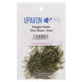 Olive Mosaic Upavon Straggle Hackle