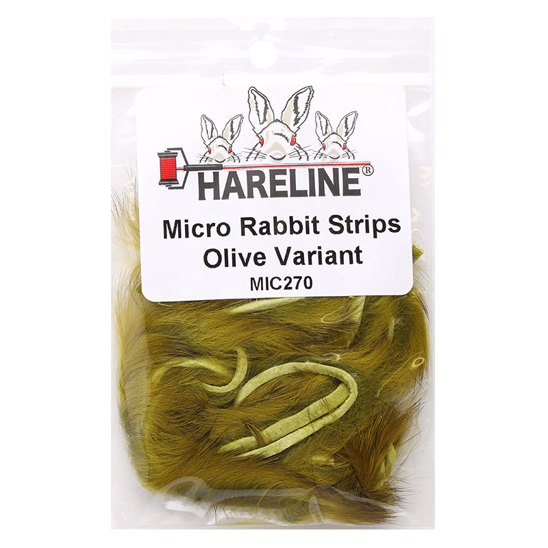 Hareline Micro Rabbit Strips