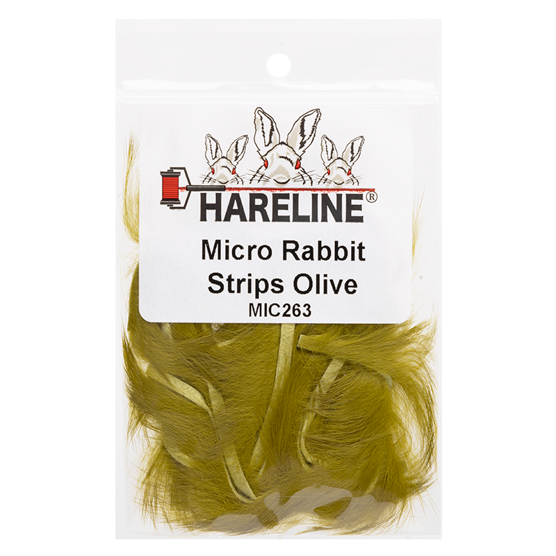 Hareline Micro Rabbit Strips