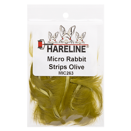 Hareline Micro Rabbit Strips