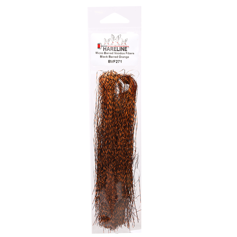 Hareline Micro Barred Voodoo Fibers