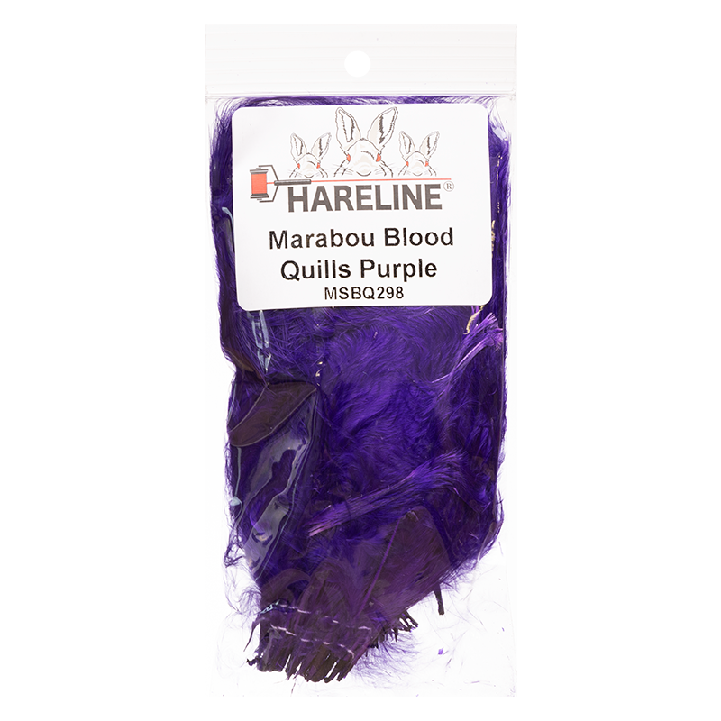 Hareline Marabou Blood Quills