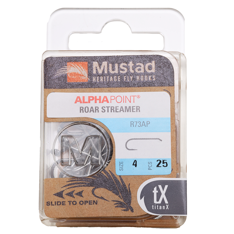 Mustad TitanX 1 - Gancio per streamer, 2 x H, 2XS, dritto Mustad TitanX 1 - Gancio per streamer, 2 x H, 2XS, dritto