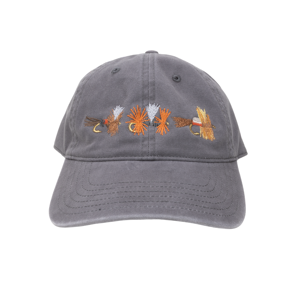RoundRocks My 3 Flies Dark Gray Hat