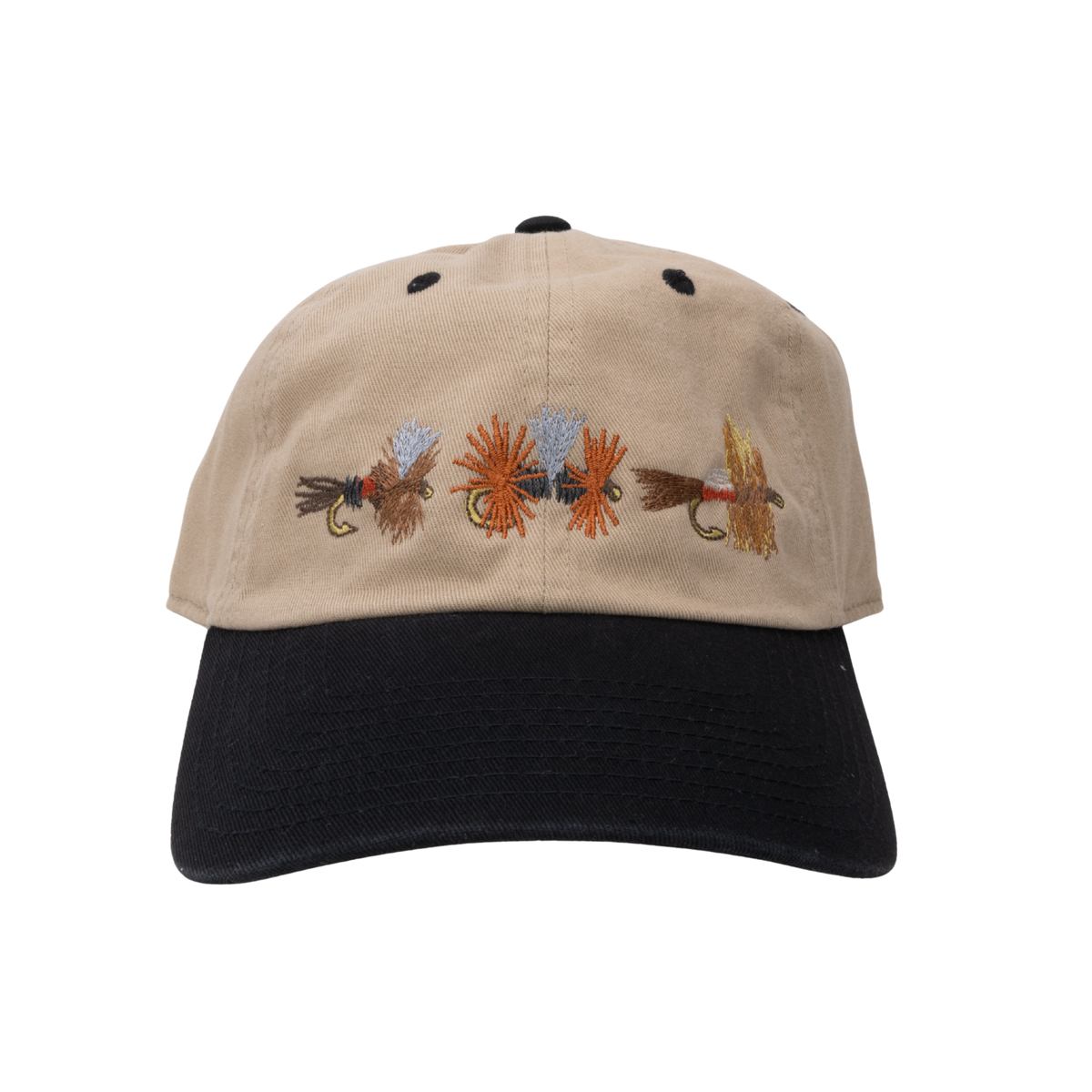 RoundRocks My 3 Flies Two-Toned Hat
