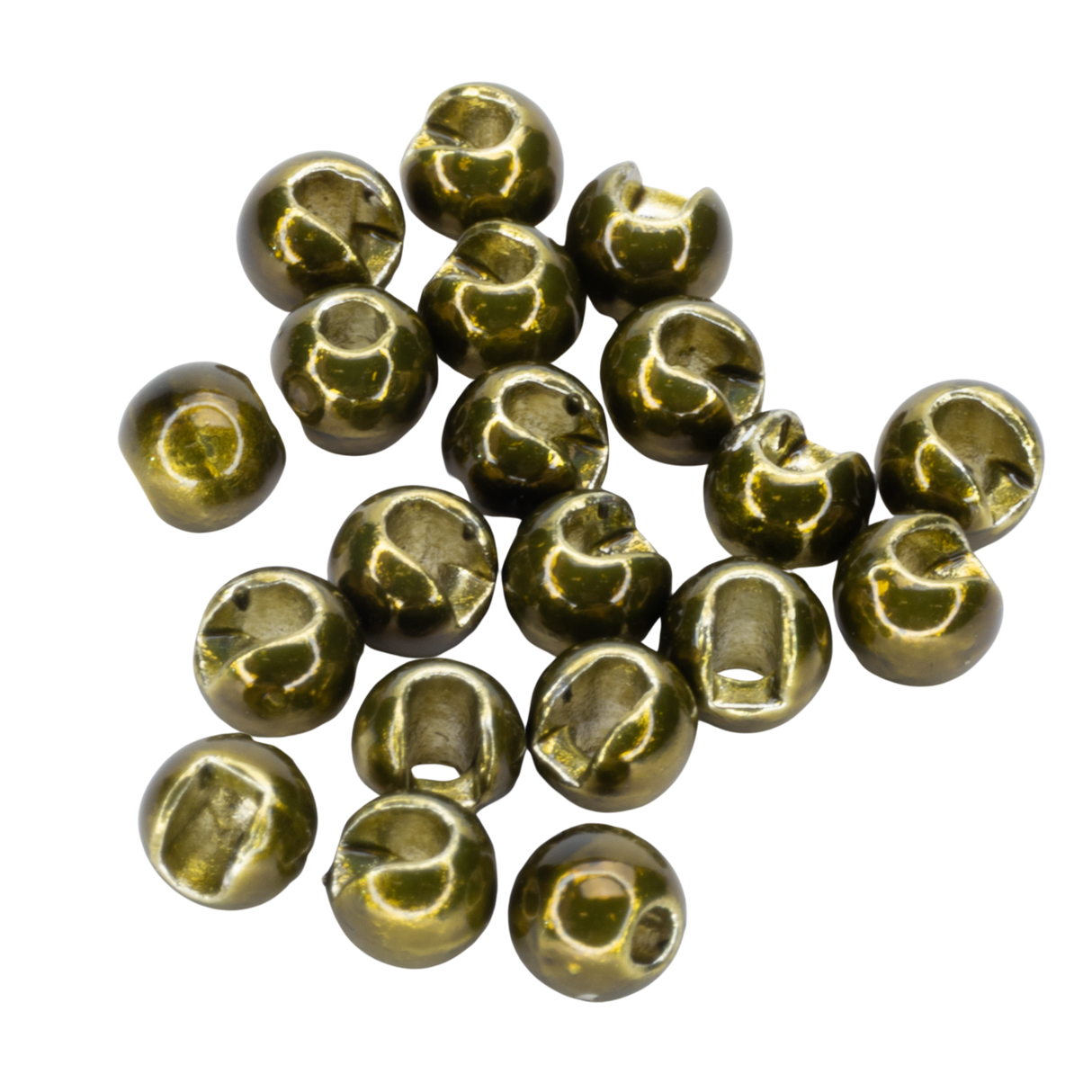 RoundRocks Slotted Tungsten Beads
