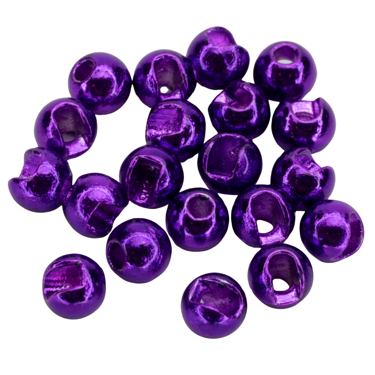 RoundRocks Slotted Tungsten Beads