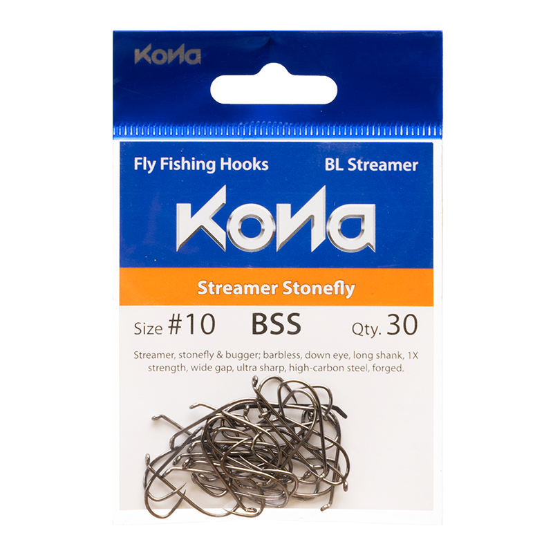 Kona Streamer Stonefly Hooks – Smitty's Fly Box