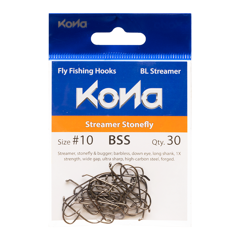 Kona Streamer Stonefly Hooks