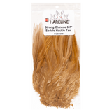 Hareline Strung Saddle Hackle 5-7 Inches