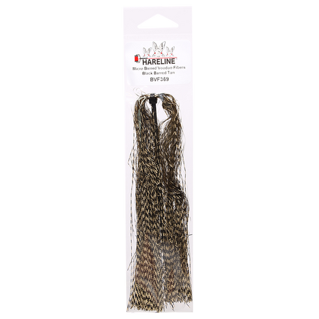 Hareline Micro Barred Voodoo Fibers