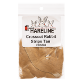 Hareline Cross-cut Rabbit Strips